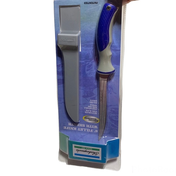 Shakespears 6” Fillet Knife with Sheath NWT - Picture 1 of 7